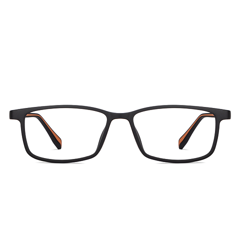 Lenskart Air Black Full Rim Rectangle left side