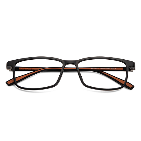 Lenskart Air Black Full Rim Rectangle left side