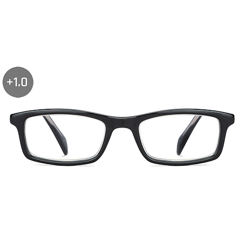 Lenskart READERS Black Black Full Rim Rectangle Lenskart READERS LP E11058 Only for 1 Prefitted Powers left side