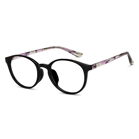 Lenskart Air Online Black Full Rim Round right side