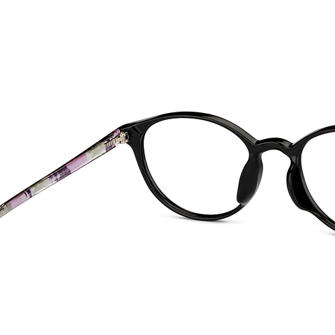 Lenskart Air Online Black Full Rim Round right side