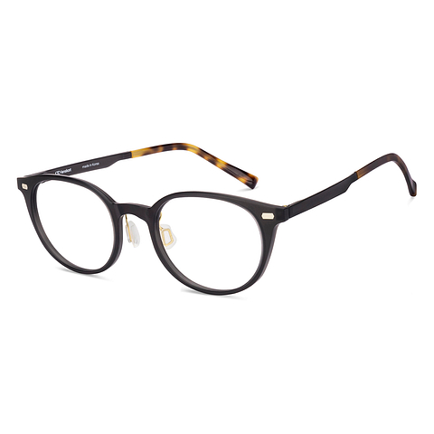 Lenskart Black Full Rim Round left side