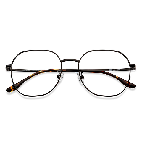 Lenskart Black Full Rim Square left side