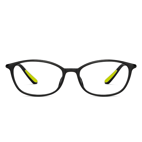 Lenskart Air Online Black Full Rim Cat Eye left side
