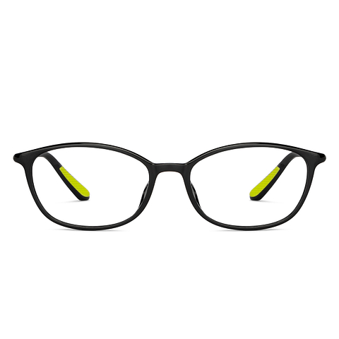 Lenskart Air Online Black Full Rim Cat Eye left side