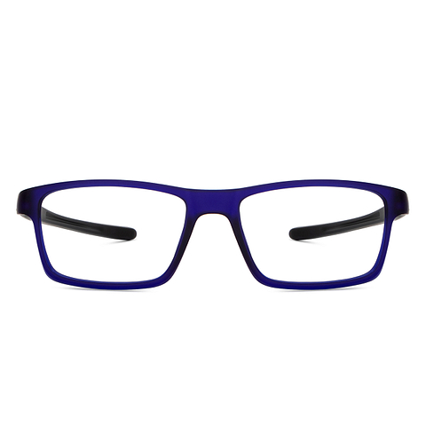 Lenskart Air Online Sky Blue Full Rim Rectangle left side