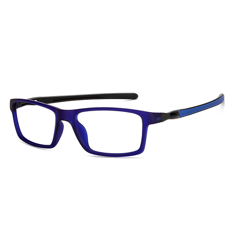 Lenskart Air Online Sky Blue Full Rim Rectangle right side