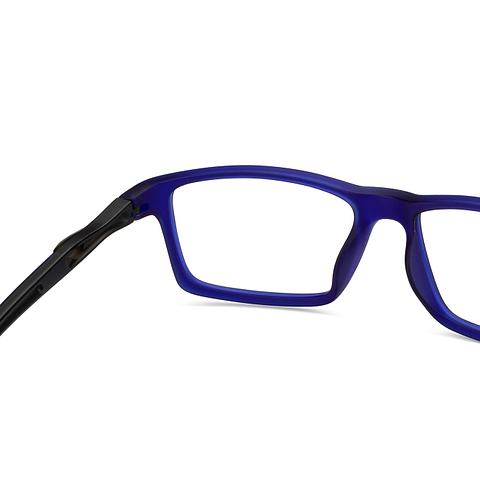 Lenskart Air Online Sky Blue Full Rim Rectangle right side