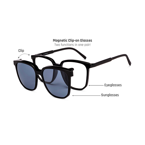 Lenskart Air Black Full Rim Square left side