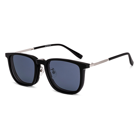 Lenskart Air Gunmetal Full Rim Square right side