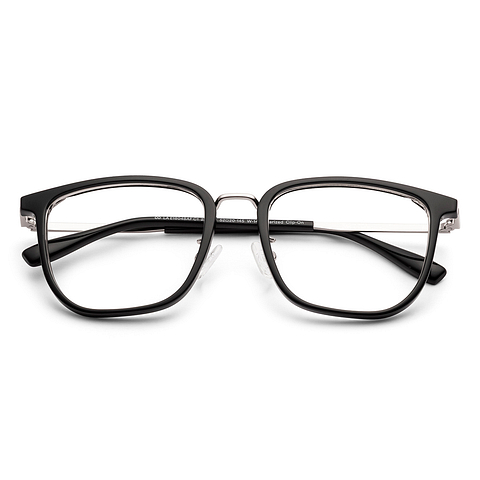 Lenskart Air Gunmetal Full Rim Square right side