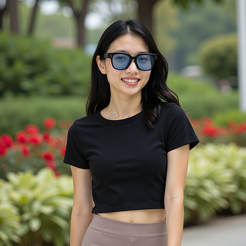 Lenskart Black Full Rim Square right side