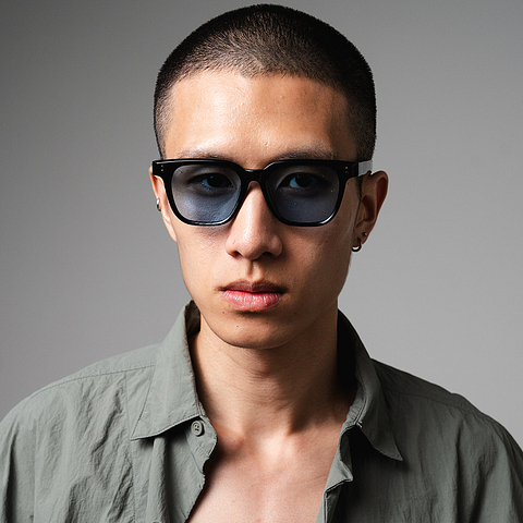 Lenskart Black Full Rim Square left side