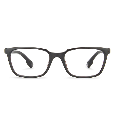 Lenskart BLU Screen Glasses Blue Block Zero Power Screen Glasses: Brown Full Rim Rectangle Lenskart BLU LB E13537-C2 left side