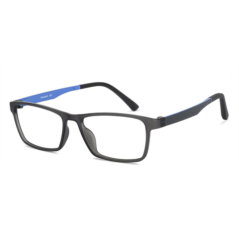 Lenskart Air Screen Glasses Black Full Rim Rectangle left side