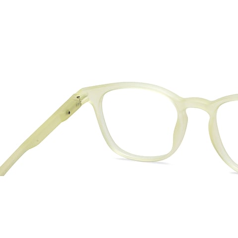 Lenskart Hustlr Screen Glasses Blue Block Zero Power Screen Glasses : Dusky Mauve Full Rim Square Lenskart HUSTLR LB E14058-W C-26 right side