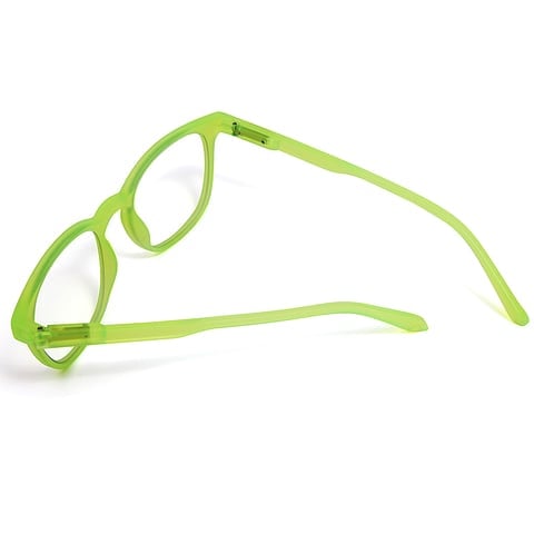 Lenskart Hustlr Electric Green Full Rim Square right side