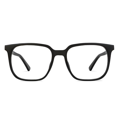 Lenskart BLU Screen Glasses Blue Block Screen Glasses: Black Full Rim Square Lenskart Blu-C1 LB E16063 right side Lenskart BLU Screen Glasses Blue Block Screen Glasses: Black Full Rim Square Lenskart Blu-C1 LB E16063 right side
