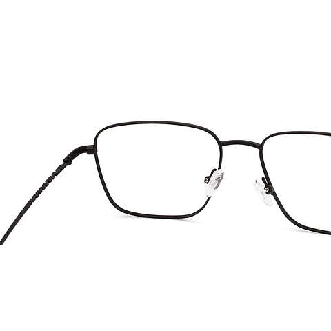 Lenskart BLU Screen Glasses Blue Block Zero Power Screen Glasses: Black Full Rim Square Lenskart Blu LB E18341 right side