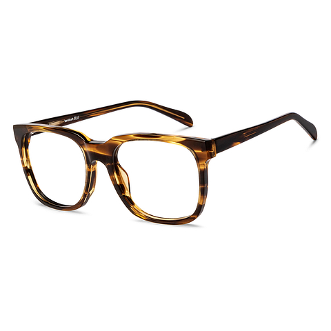 Lenskart BLU Screen Glasses Blue Block Screen Glasses: Brown Tortoise Brown Full Rim Square Lenskart Blu-LB E16061 C2 left side Lenskart BLU Screen Glasses Blue Block Screen Glasses: Brown Tortoise Brown Full Rim Square Lenskart Blu-LB E16061 C2 left side
