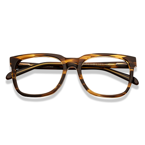 Lenskart BLU Screen Glasses Blue Block Screen Glasses: Brown Tortoise Brown Full Rim Square Lenskart Blu-LB E16061 C2 left side Lenskart BLU Screen Glasses Blue Block Screen Glasses: Brown Tortoise Brown Full Rim Square Lenskart Blu-LB E16061 C2 left side