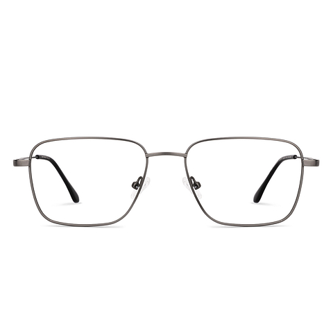 Lenskart BLU Screen Glasses Blue Block Zero Power Screen Glasses: Gunmetal Full Rim Square Lenskart Blu LB E18341 right side Lenskart BLU Screen Glasses Blue Block Zero Power Screen Glasses: Gunmetal Full Rim Square Lenskart Blu LB E18341 right side