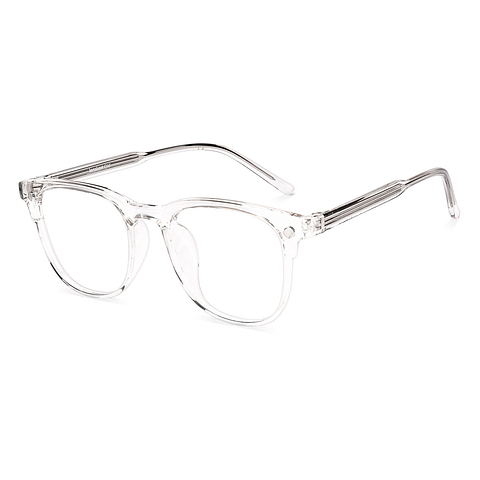 Lenskart Air Crystal Transparent Full Rim Square right side