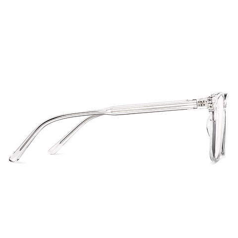 Lenskart Air Crystal Transparent Full Rim Square right side