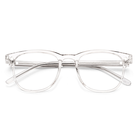 Lenskart Air Crystal Transparent Full Rim Square right side