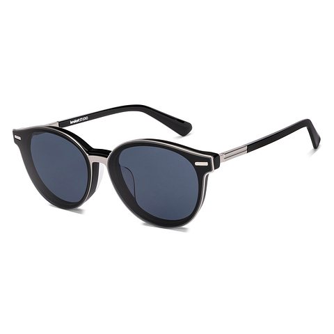 Lenskart STUDIO Blue Full Rim Round Lenskart STUDIO SG Switch LK E17676AF Accessories right side