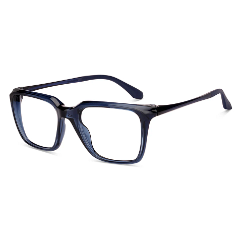 Lenskart Air Online Blue Full Rim Square right side Lenskart Air Online Blue Full Rim Square right side