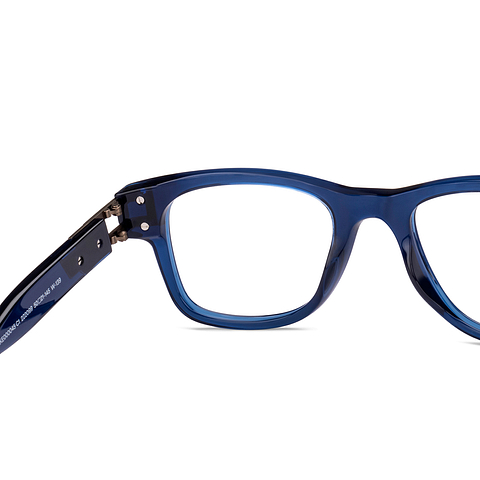 Lenskart Studio Online Sky Blue Full Rim Square right side