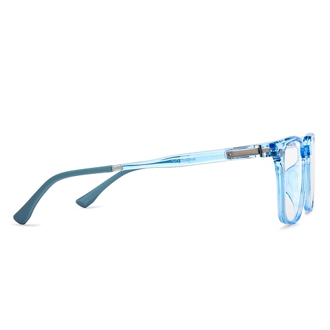 Lenskart Air Sky Blue Full Rim Square left side