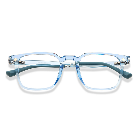 Lenskart Air Sky Blue Full Rim Square right side