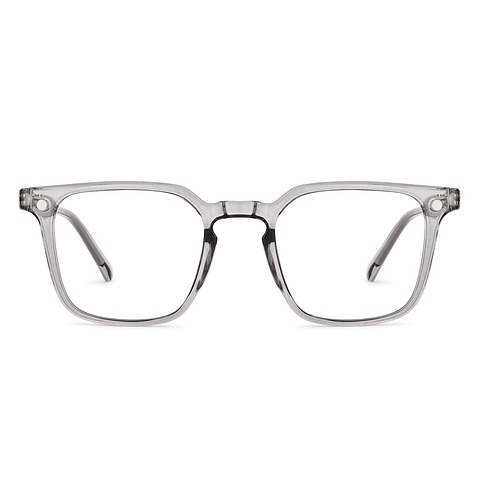 Lenskart Air Light Grey Full Rim Square right side