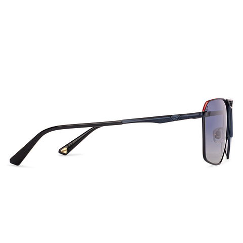 Lenskart Navy Blue Full Rim Geometric left side