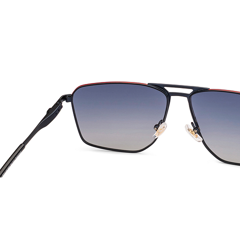 Lenskart Navy Blue Full Rim Geometric right side