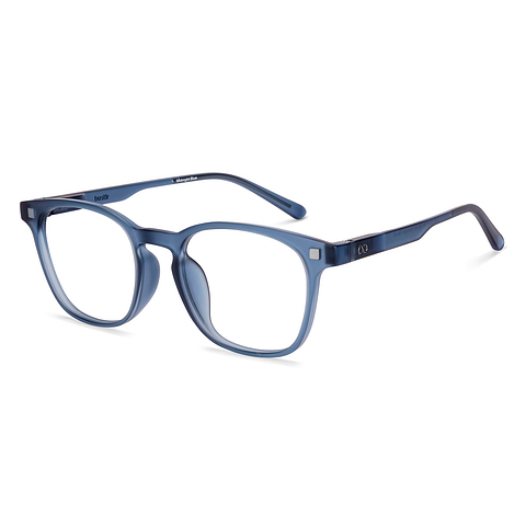 Lenskart Hustlr Blue Full Rim Square left side