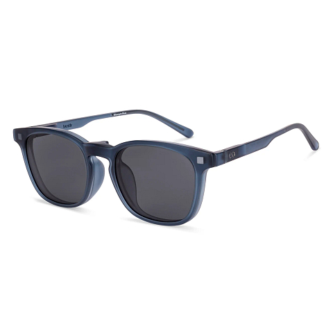 Lenskart Hustlr Blue Full Rim Square right side