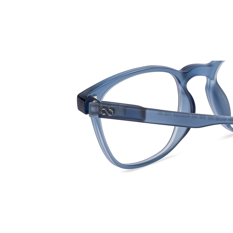 Lenskart Hustlr Blue Full Rim Square left side
