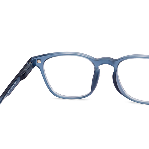 Lenskart Hustlr Blue Full Rim Square right side