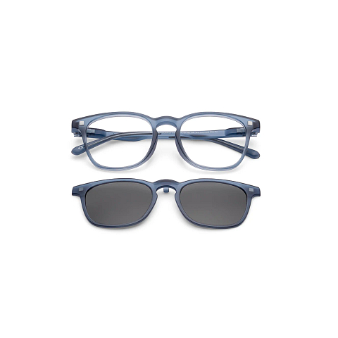 Lenskart Hustlr Blue Full Rim Square right side