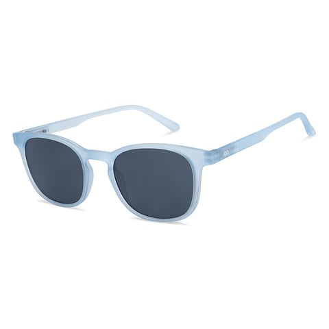 Lenskart Hustlr Blue sky Full Rim Square left side