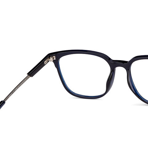 Lenskart Air Online Sky Blue Full Rim Square right side