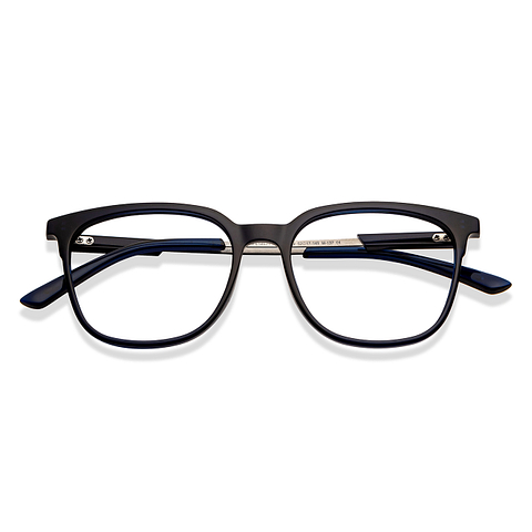 Lenskart Air Online Sky Blue Full Rim Square left side