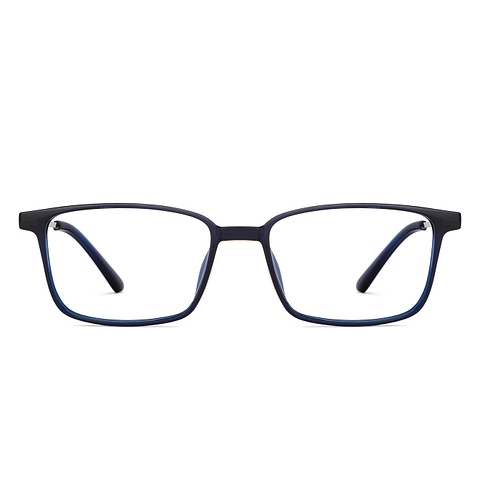 Lenskart Air Online Sky Blue Full Rim Rectangle left side