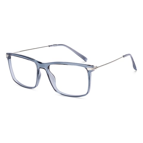 Lenskart Air Blue Full Rim Square left side