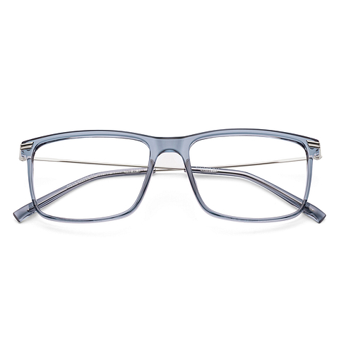 Lenskart Air Blue Full Rim Square left side