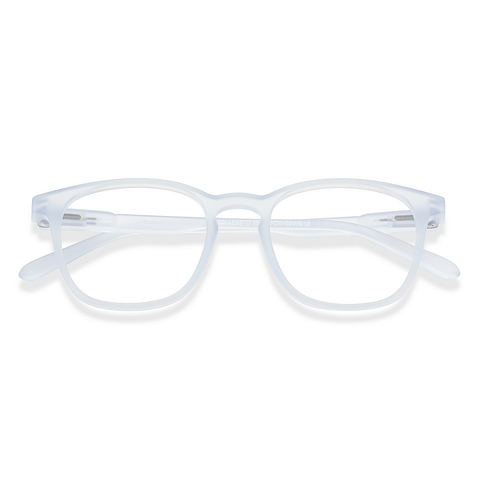 Lenskart Hustlr Blue sky Full Rim Square left side