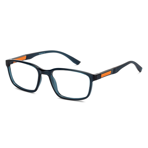 Lenskart Air Online Blue Transparent Full Rim Rectangle right side